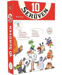 10 Serüven 10 Kitap 5 Renk Yayınevi - 5 renk yayınları