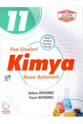 11. Sınıf Fen Liseleri Kimya Konu Anlatımlı Palme Yayıncılık - Palme Yayıncılık