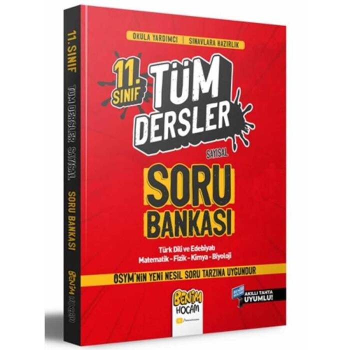 11. Sınıf Sayısal Tüm Dersler Soru Bankası Benim Hocam Yayınları - 1