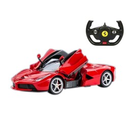 1:14 Ferrari LaFerrari Uzaktan Kumandalı Işıklı Araba - Kırmızı - Sunman Oyuncak