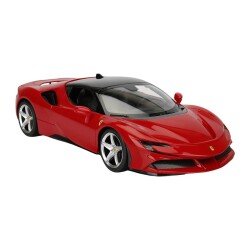 1:14 Ferrari SF90 Stradale Işıklı Uzaktan Kumandalı Araba 34 Cm Kırmızı - Sunman Oyuncak