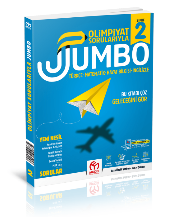 2. Sınıf Olimpiyat Sorularıyla Jumbo Model Eğitim Yayınları - 1