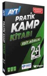 2023 AYT Eşit Ağırlık 2+1 Pratik Kamp Kitabı Yanıt Yayınları - Yanıt Yayınları