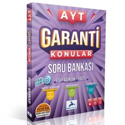 Paraf Yayınları AYT Eşit Ağırlık Sözel Garanti Konular Soru Bankası - Paraf Yayınları