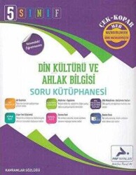 5. Sınıf Din Kültürü ve Ahlak Bilgisi Soru Kütüphanesi Çek Kopar PRF Paraf Yayınları - Paraf Yayınları