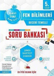 Nartest Yayınevi 5. Sınıf Fen Bilimleri Mavi Soru Bankası - Nartest Yayınları