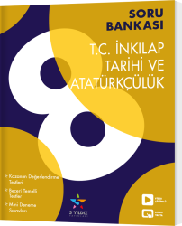 5 Yıldız Yayınları 8. Sınıf İnkılap Tarihi Ve Atatürkçülük Soru Bankası - 5 yıldız yayınları