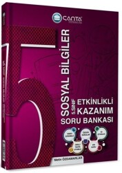 5.Sınıf Sosyal Bilgiler Etkinlikli Kazanım Soru Bankası - Çanta Yayınları