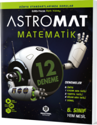 6. Sınıf Astromat Matematik 12 li Yeni Nesil Deneme İrrasyonel Yayınları - İrrasyonel Yayınları