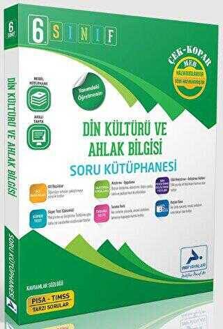 6. Sınıf Din Kültürü Ve Ahlak Bilgisi Soru Kütüphanesi PRF Paraf Yayınları - 1