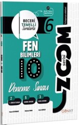 6. Sınıf Fen Bilimleri Zoom Serisi 10 Deneme Günay Yayınları - Günay Yayıncılık