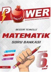 6. Sınıf Kırmızı Power Matematik Soru Bankası nartest - Nartest Yayınları