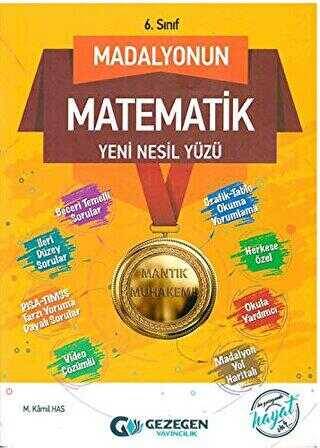 6. Sınıf Madalyonun Matematik Yüzü Gezegen Yayınları - 1