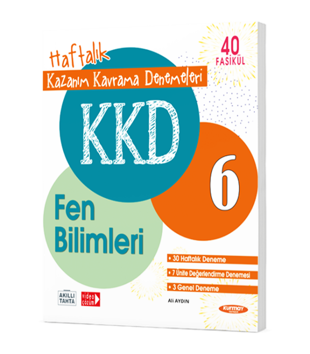 6. Sınıf Fen Bilimleri KKD Denemeleri 40 Fasikül Kurmay Yayınları - 1