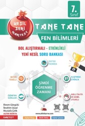 Nartest Yayınevi 7. Sınıf Fen Bilimleri Yeşil Defter Tadında Tane Tane - Nartest Yayınları