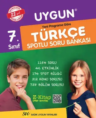 7. Sınıf Türkçe Soru Bankası Sadık Uygun Yayınları - 1