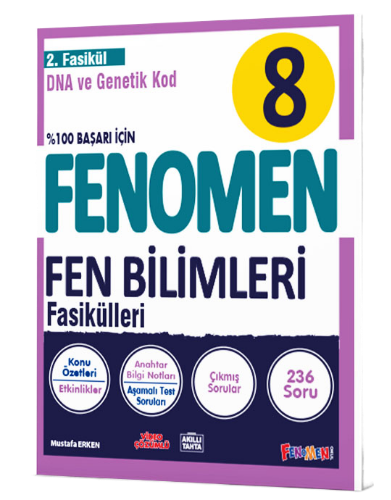 8. Sınıf Fen Bilimleri Fenomen DNA ve Genetik Kod 2. Fasikül Gama Yayınları - 1