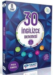 8. Sınıf İngilizce 30 lu Branş Denemesi Yanıt Yayınları - Yanıt Yayınları