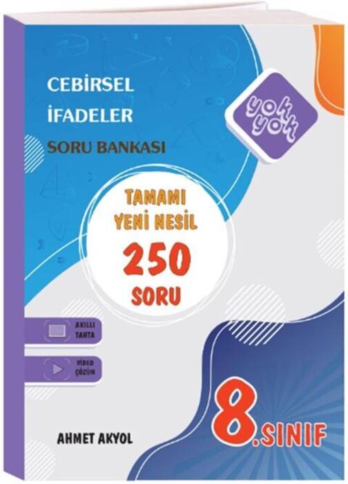 8. Sınıf Lgs Cebirsel İfadeler Soru Bankası Yok Yok Yayınları - 1