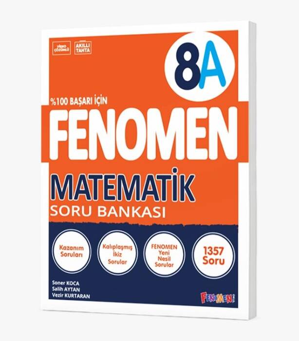 8. Sınıf LGS Matematik A Fenomen Soru Bankası Gama Yayınları - 1