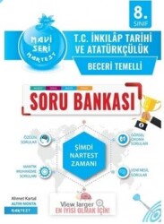 Nartest Yayınları 8. Sınıf T.C. İnkılap Tarihi ve Atatürkçülük Mavi Soru Bankası - Nartest Yayınları