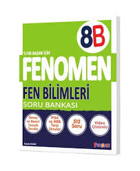 8.Sınıf Fenomen Fen Bilimleri-B Soru Bankası - Fenomen Yayıncılık