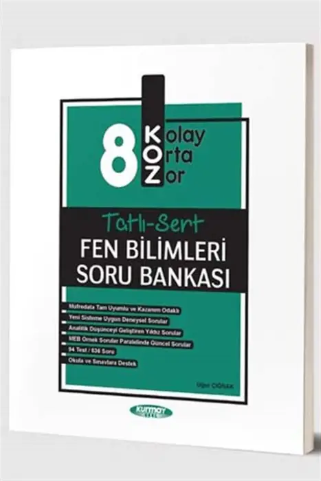 8.Sınıf KOZ Fen Bilimleri Soru Bankası Kurmay ELT - 1