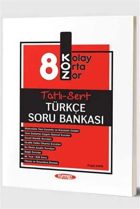 8.Sınıf KOZ Tatlı Sert Türkçe Soru Bankası Kurmay ELT - 1