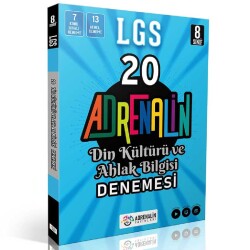 Adrenalin Yayınları 8. Sınıf LGS Din Kültürü ve Ahlak Bilgisi 20 Branş Denemesi - Adrenalin Yayınları