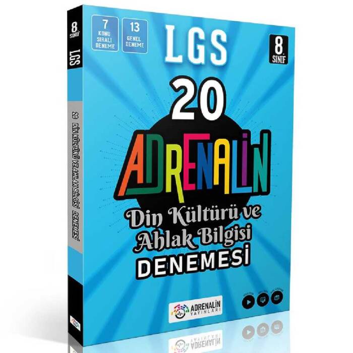 Adrenalin Yayınları 8. Sınıf LGS Din Kültürü ve Ahlak Bilgisi 20 Branş Denemesi - 1