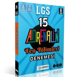 Adrenalin Yayınları 8. Sınıf LGS Fen Bilimleri 15 Branş Denemesi - Adrenalin Yayınları