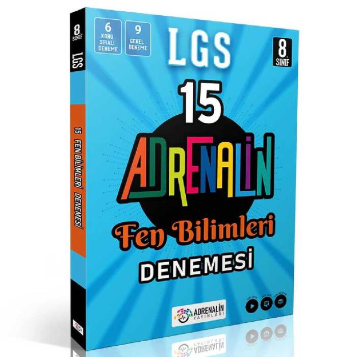 Adrenalin Yayınları 8. Sınıf LGS Fen Bilimleri 15 Branş Denemesi - 1