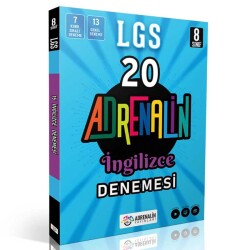 Adrenalin Yayınları 8. Sınıf LGS İngilizce 20 Branş Denemesi - Adrenalin Yayınları