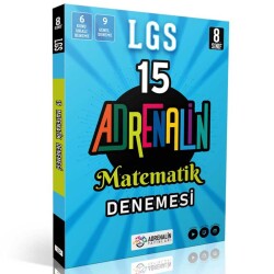 Adrenalin Yayınları 8. Sınıf LGS Matematik 15 Branş Denemesi - Adrenalin Yayınları