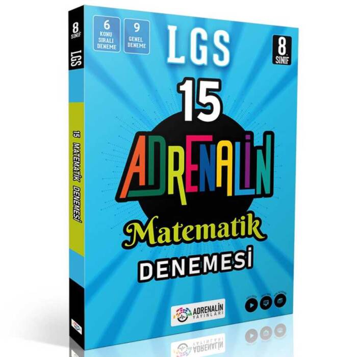 Adrenalin Yayınları 8. Sınıf LGS Matematik 15 Branş Denemesi - 1