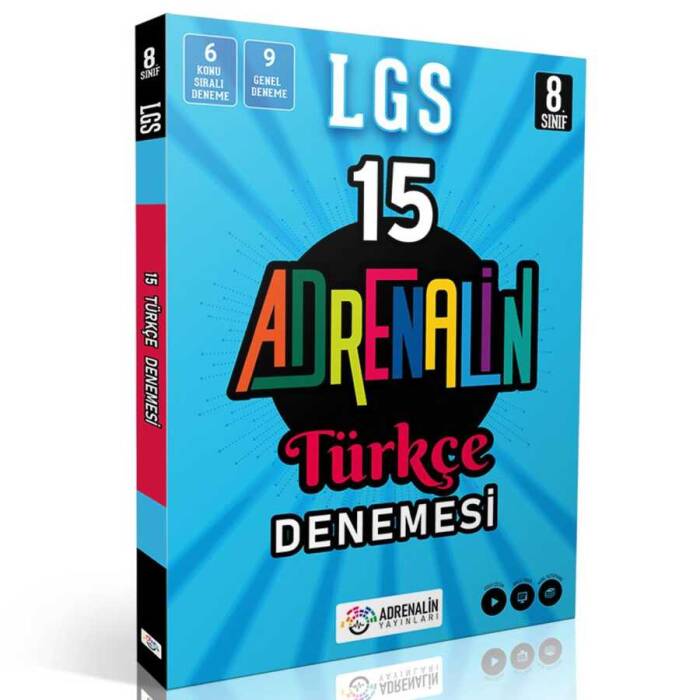 Adrenalin Yayınları 8. Sınıf LGS Türkçe 15 Branş Denemesi - 1