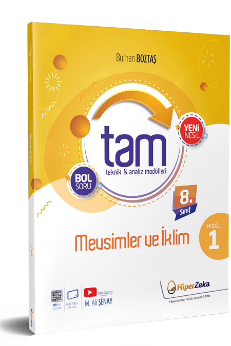 8.Sınıf TAM Fen Bilimleri 1 Teknik Analiz Modülleri & Mevsimler ve İklim - 1