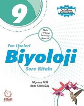 9. Sınıf Fen Liseleri Biyoloji Soru Kitabı Palme Yayıncılık - 1