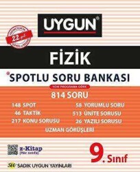 9. Sınıf Fizik Spotlu Soru Bankası Sadık Uygun Yayınları - Sadık Uygun Yayınları