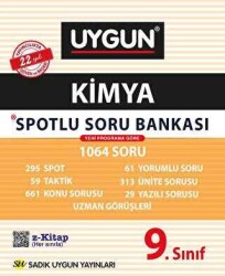 9. Sınıf Kimya Spotlu Soru Bankası Sadık Uygun Yayınları - Sadık Uygun Yayınları