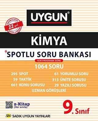 9. Sınıf Kimya Spotlu Soru Bankası Sadık Uygun Yayınları - 1