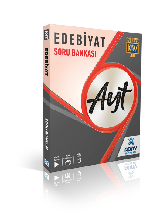 Aday Yayınları AYT Edebiyat Soru Bankası - 1