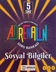 Adrenalin Yayınları 5. Sınıf Adrenalin Sosyal Bilgiler Soru Bankası - Adrenalin Yayınları