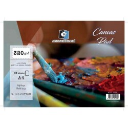 Alex Canvas Pad 320 Gr A4 - Alex Schoeller