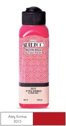 Artdeco Akrilik Boya 140 ML Ateş Kırmızı 070R-3015 - Artdeco