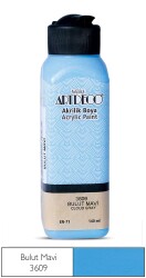 Artdeco Akrilik Boya 140 ML Bulut Mavi 070R-3609 - Artdeco