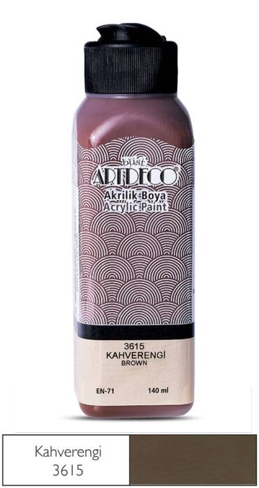 Artdeco Akrilik Boya 140 Ml Kahverengi - 1