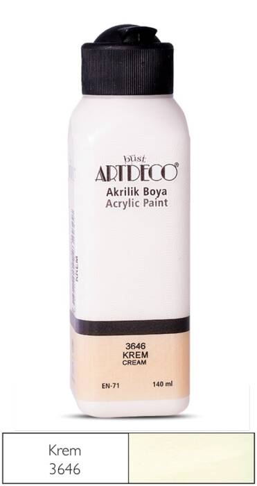 Artdeco Akrilik Boya 140 ML Krem 070R-3646 - 1