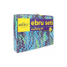 Artdeco Ebru Boyama Seti Çantalı 8 Li - Artdeco