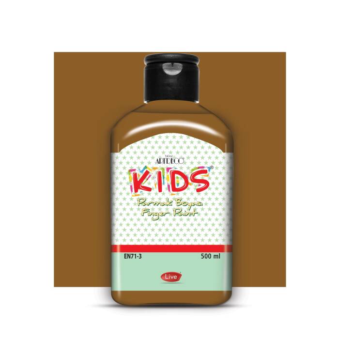 Artdeco Kids Parmak Boyası 500 Ml Kahverengi - 1